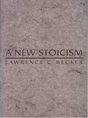 cover image of A New Stoicism